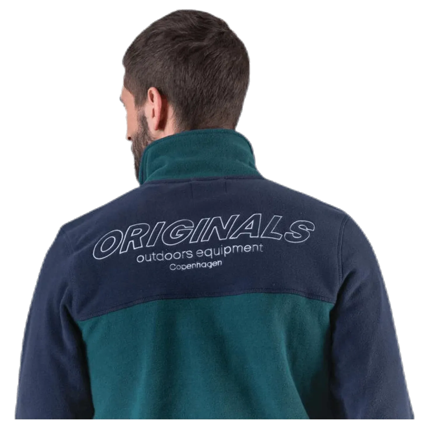 North Sweat Half Zip Blue