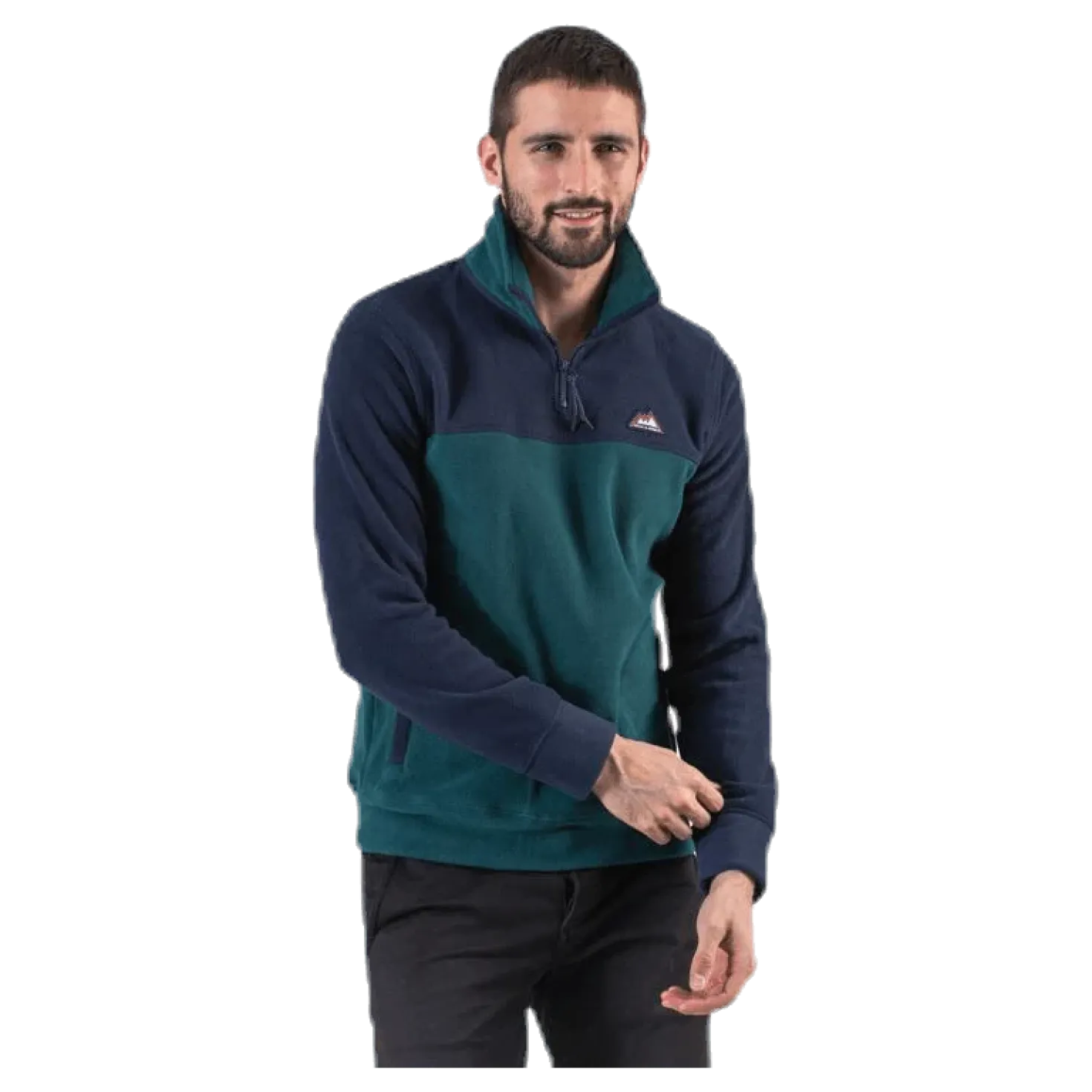 North Sweat Half Zip Blue