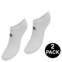 No Show Socks - Leo 2-Pack White