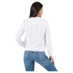 Nova Lux Bomber Jacket Solid 8 White