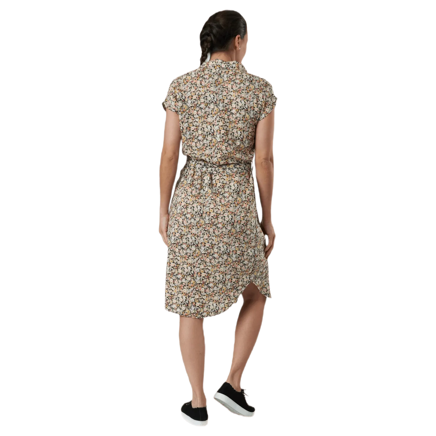 Nya Ss Shirt Dress Black
