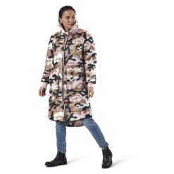 Nyre Parka Pink/Patterned
