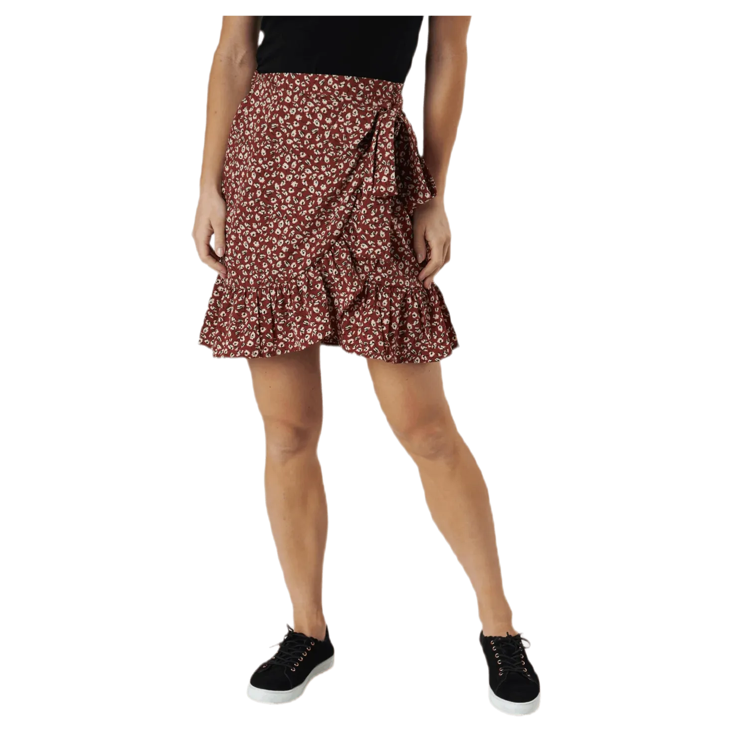 Olivia Wrap Skirt Wvn Beige
