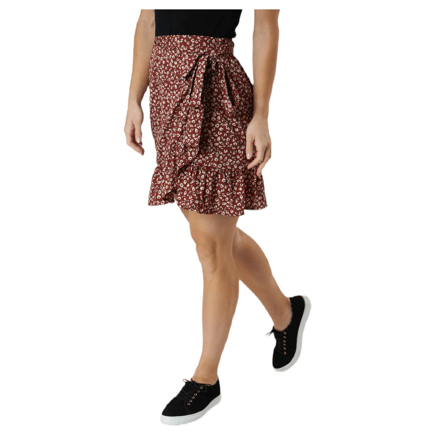 Olivia Wrap Skirt Wvn Beige