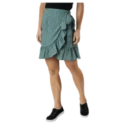 Olivia Wrap Skirt Wvn Green