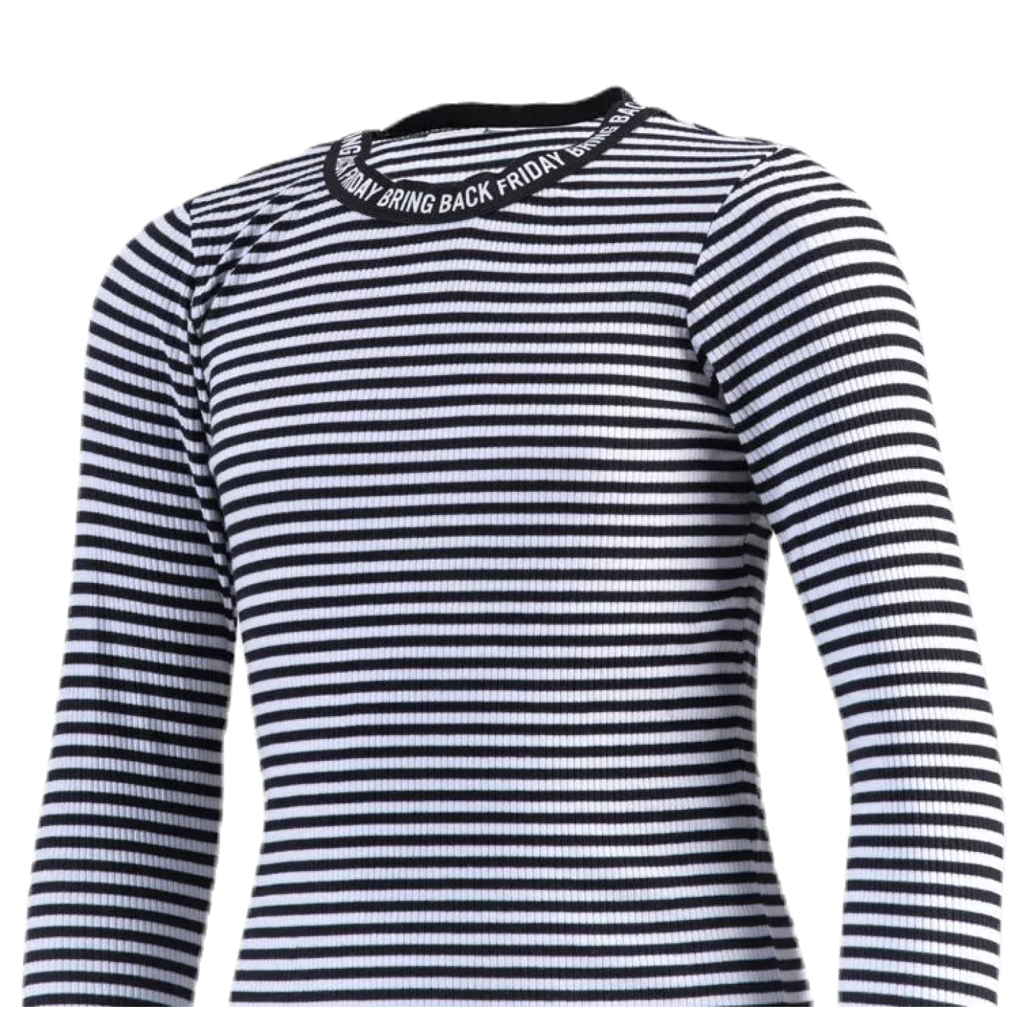 Olla Ls Slim Top Black