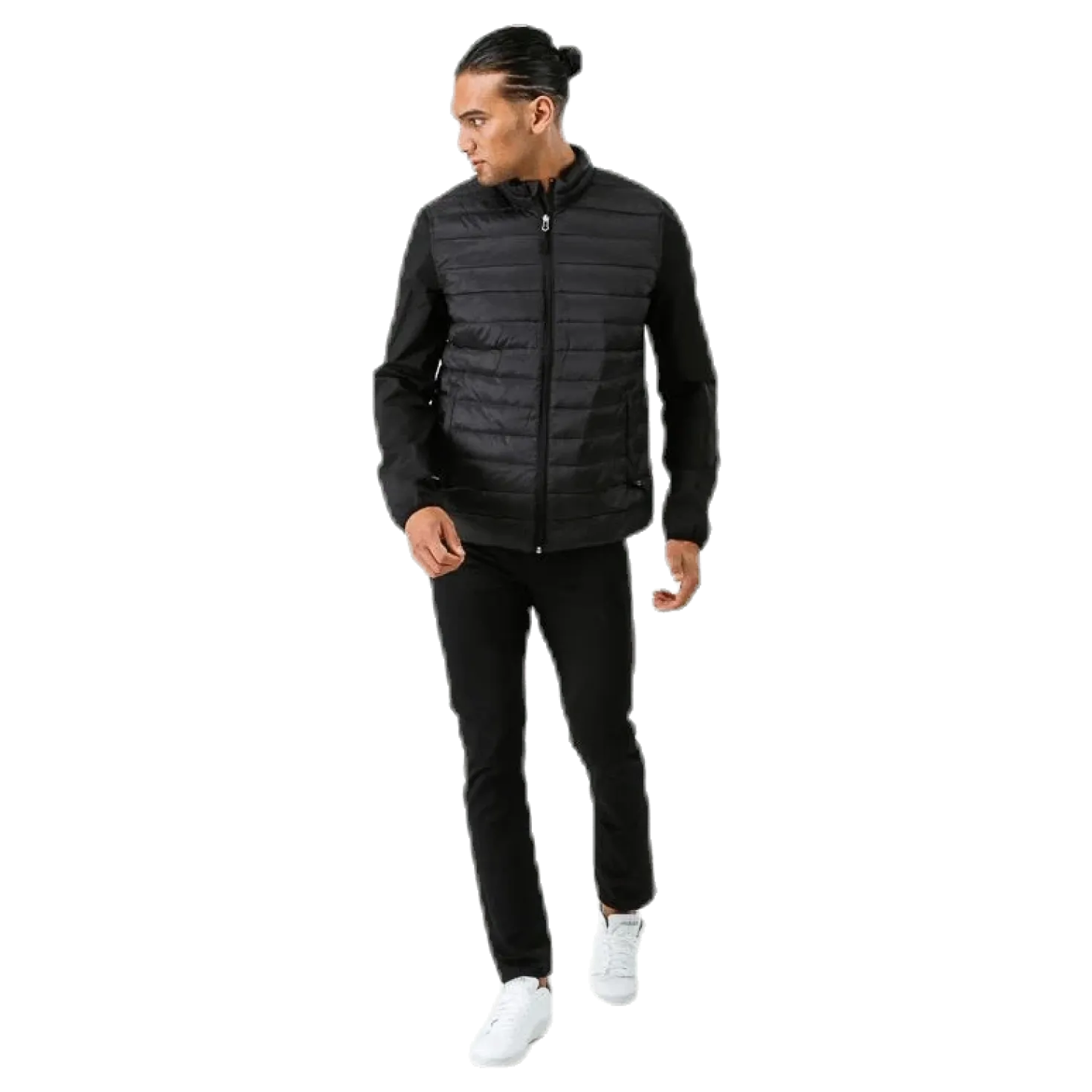 Olle Hybrid Jacket Black