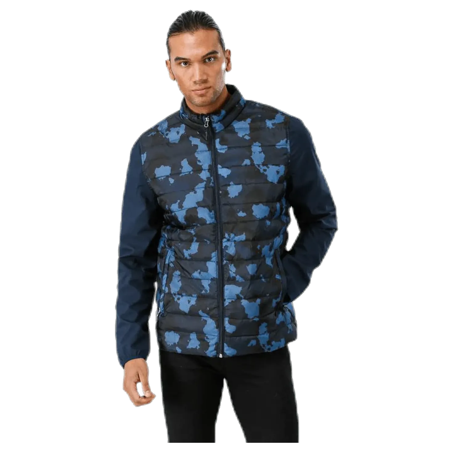 Olle Hybrid Jacket Blue/Black