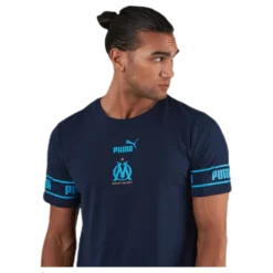 Olympique Marseille Culture Tee II Blue