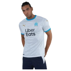 Olympique Marseille Home Shirt Replica Blue/White