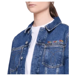 Omega Embroidered Trucker Gray