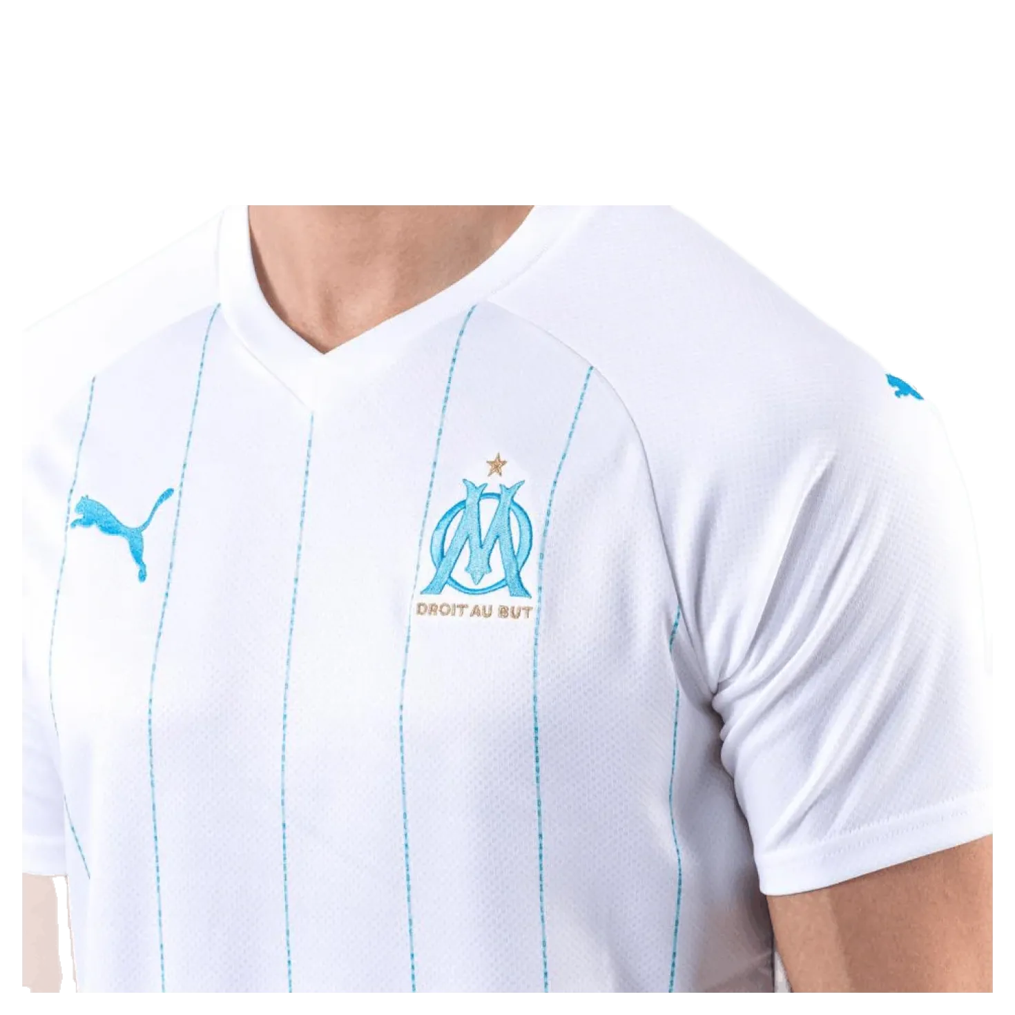 Om Home Shirt Replica SS Blue/White