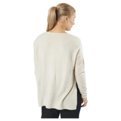 Onlamalia L/s V-neck Pullover Pumice Stone