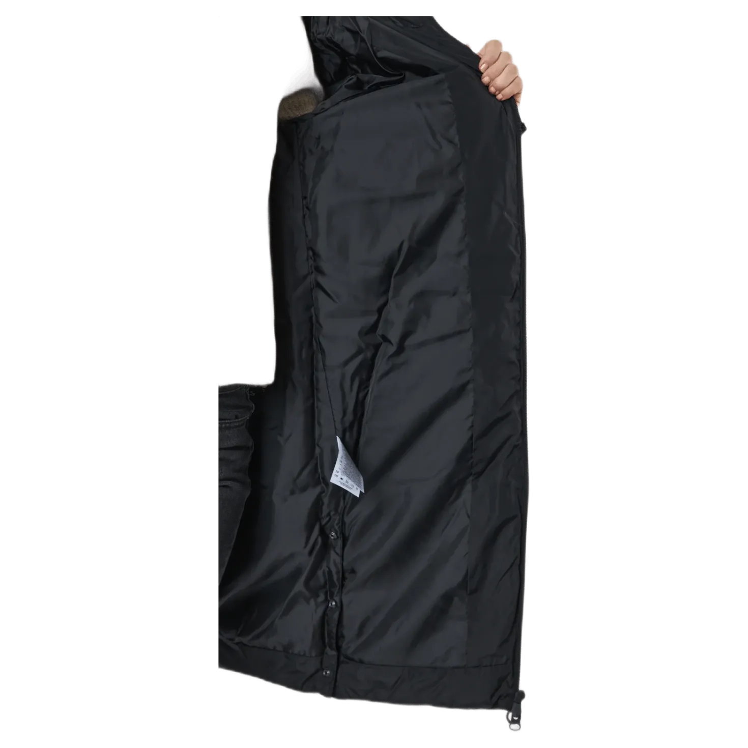 Onlamanda Long Puffer Coat Cc Black