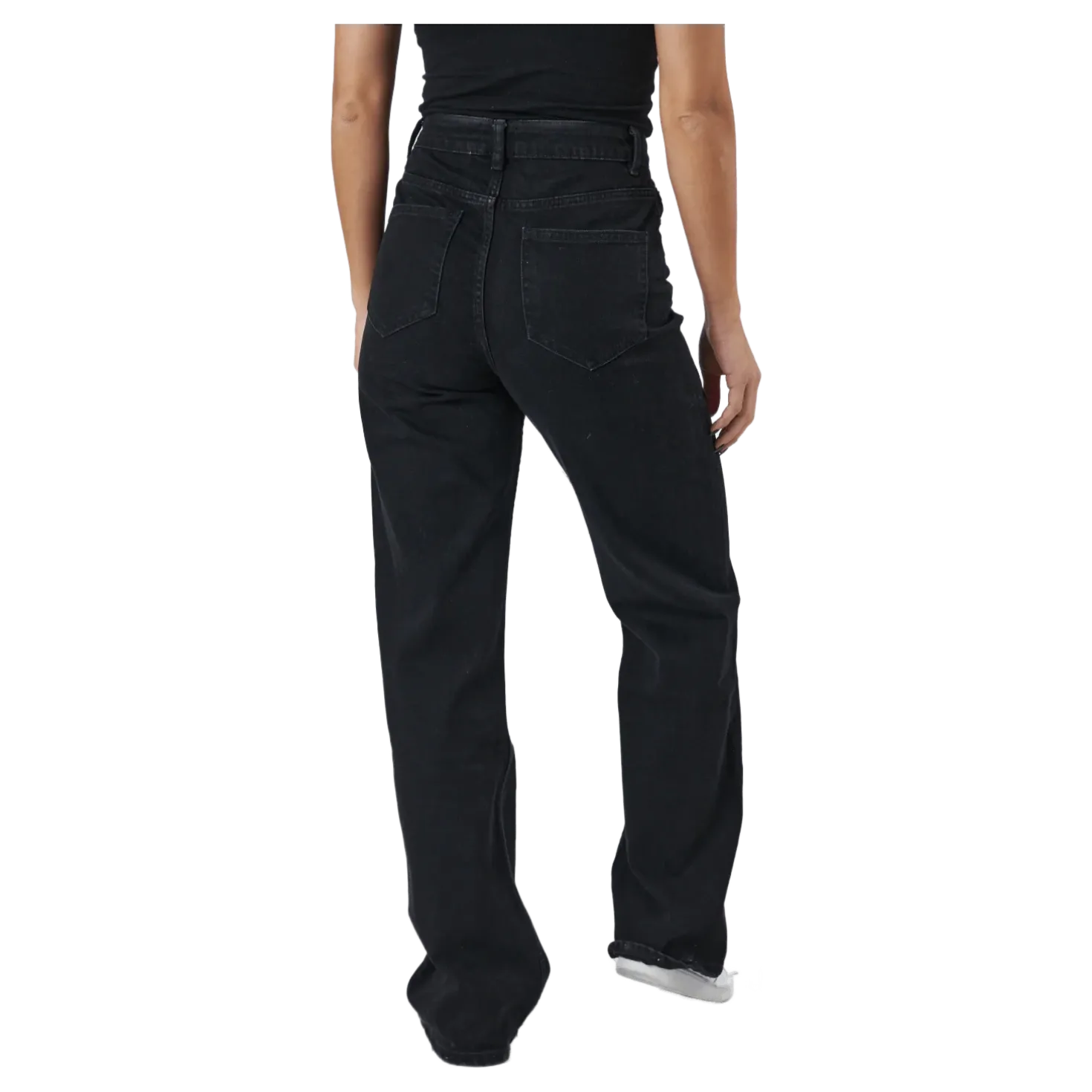 Onlcamille Life Ex Hw Wide Dnm Black Denim