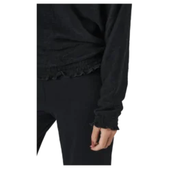 Onljenka L/s O-neck Smock Top Black