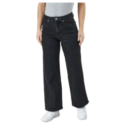 Onljuicy Hw Wide Leg Rea244 No Black Denim