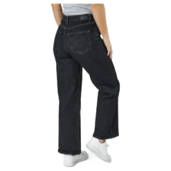 Onljuicy Hw Wide Leg Rea244 No Black Denim