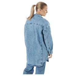 Onlkasia Ls Os Shirt Dnm Bj No Medium Blue Denim