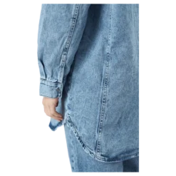 Onlkasia Ls Os Shirt Dnm Bj No Medium Blue Denim