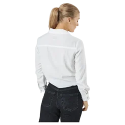 Onllecey Ls Knot Shirt Noos Cloud Dancer