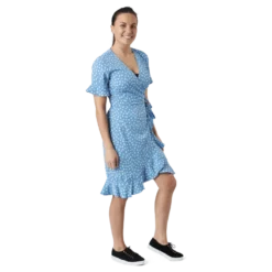 Onlolivia S/s Wrap Dress Wvn Allure