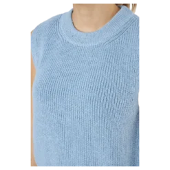 Onlparis Life Vest Knt Sky Blue