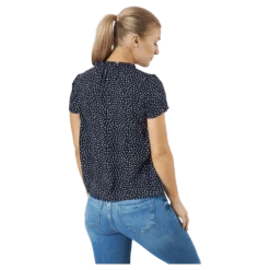 Onlsonja Life S/s V-neck Top P Night Sky