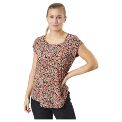 Onlvic Ss Aop Top Ptm Black