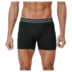 Organic Cotton Boxer 5-Pack Blue/Black/Grey