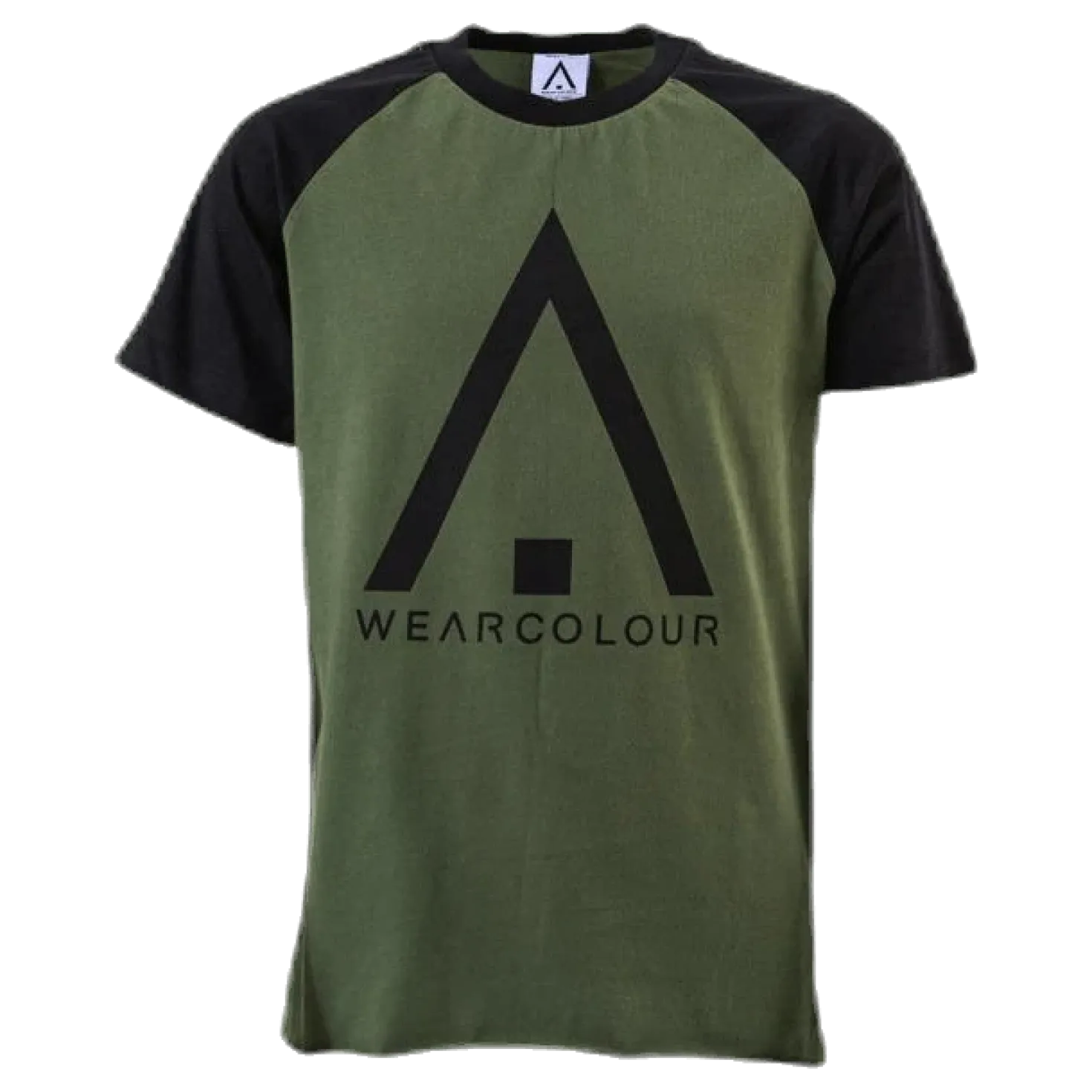 Organic Rag Tee Youth Black/Green