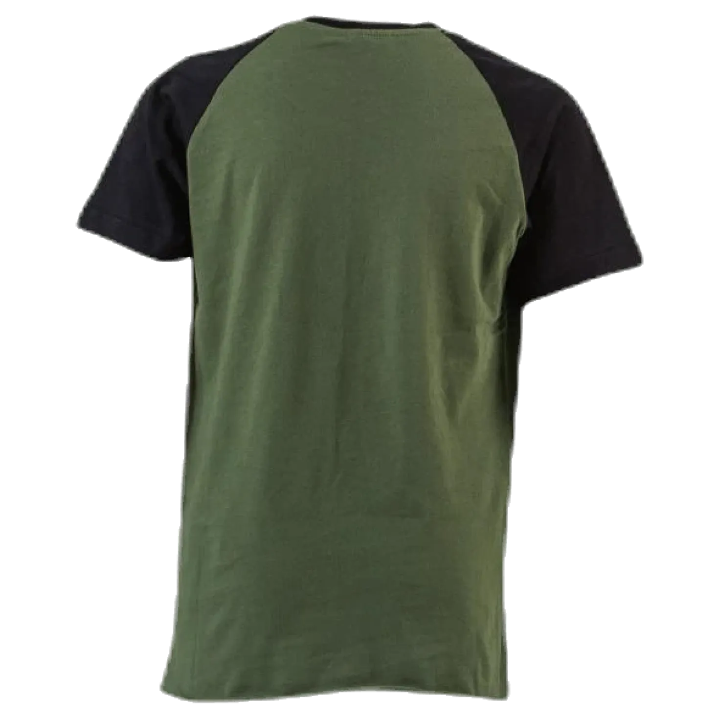 Organic Rag Tee Youth Black/Green