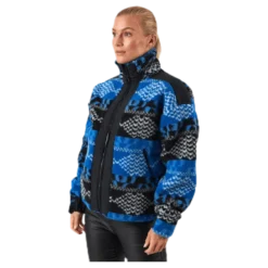 Original Pile Zip Jacket AW Patterned