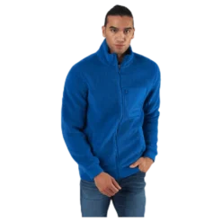 Original Pile Zip Jacket Blue