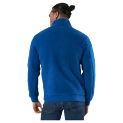 Original Pile Zip Jacket Blue