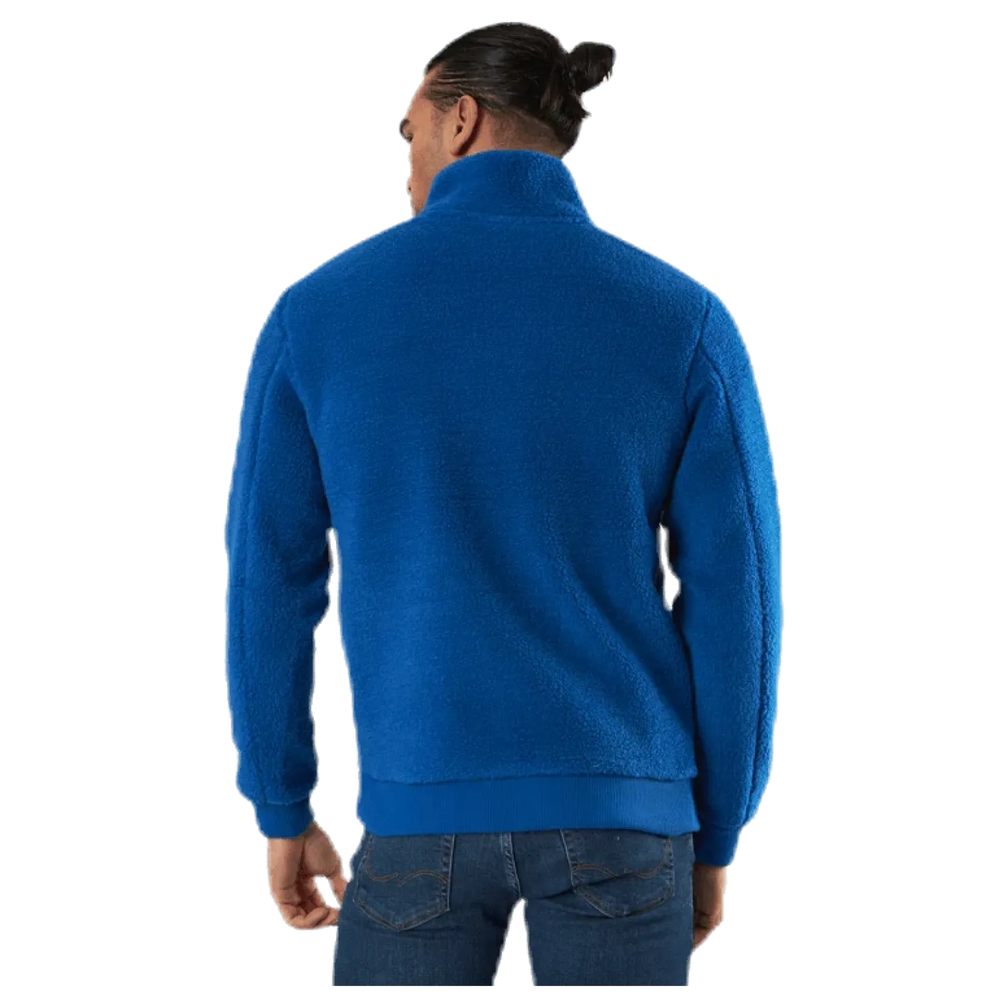 Original Pile Zip Jacket Blue