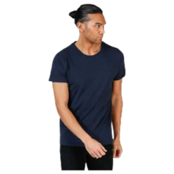 Original R-Neck Tee Blue