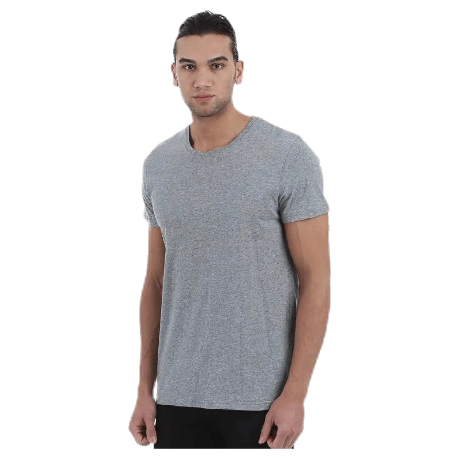 Original R-Neck Tee Grey