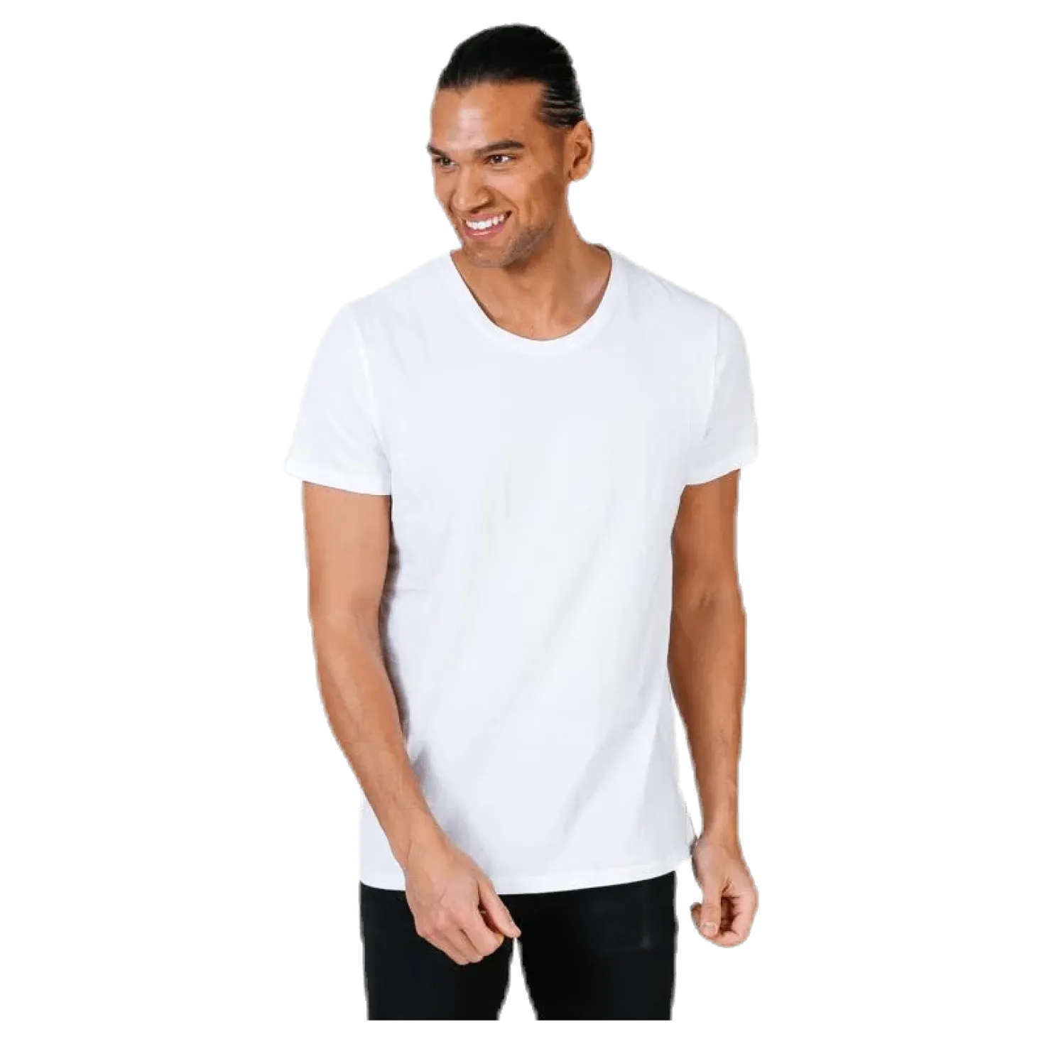 Original R-Neck Tee No 3 White