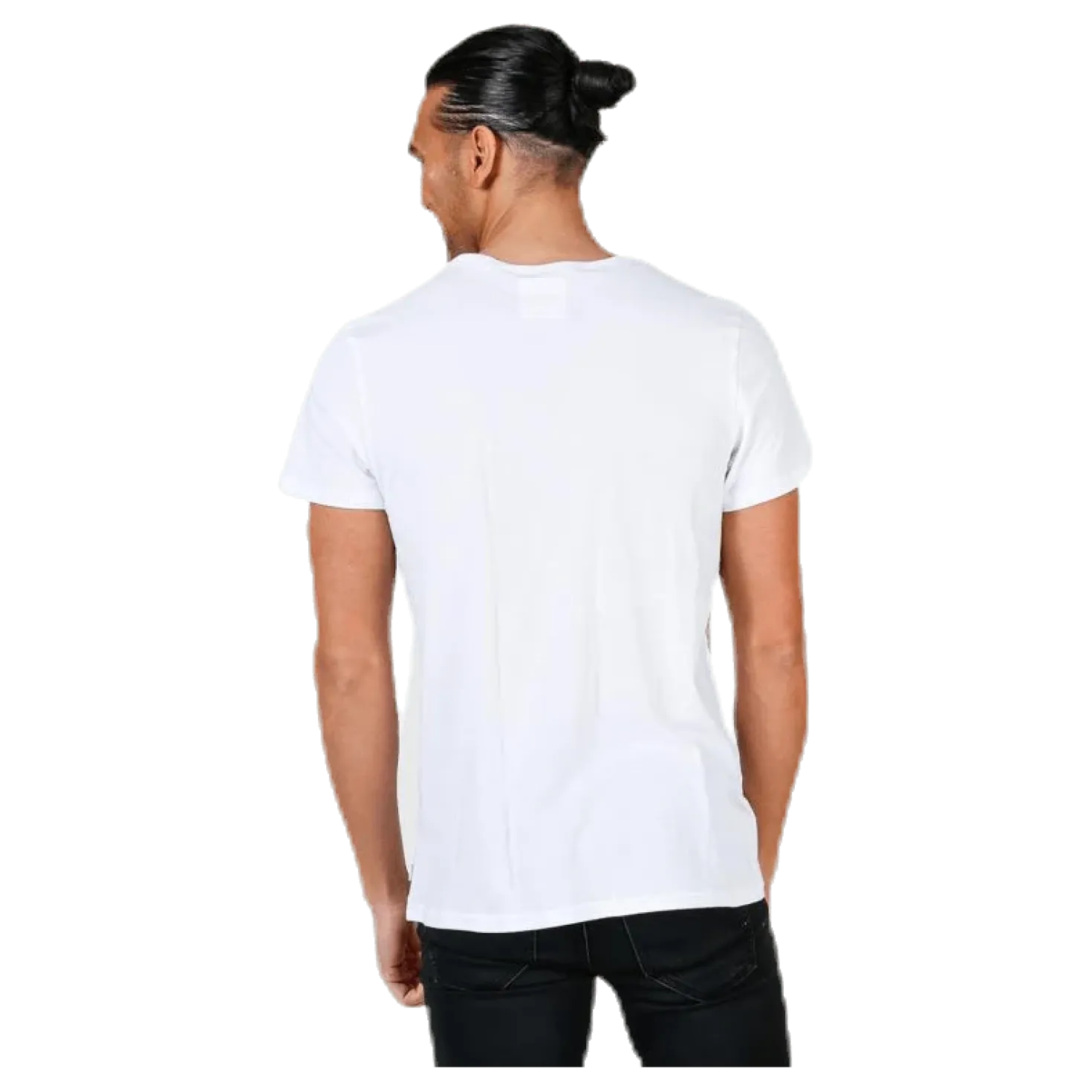 Original R-Neck Tee No 3 White