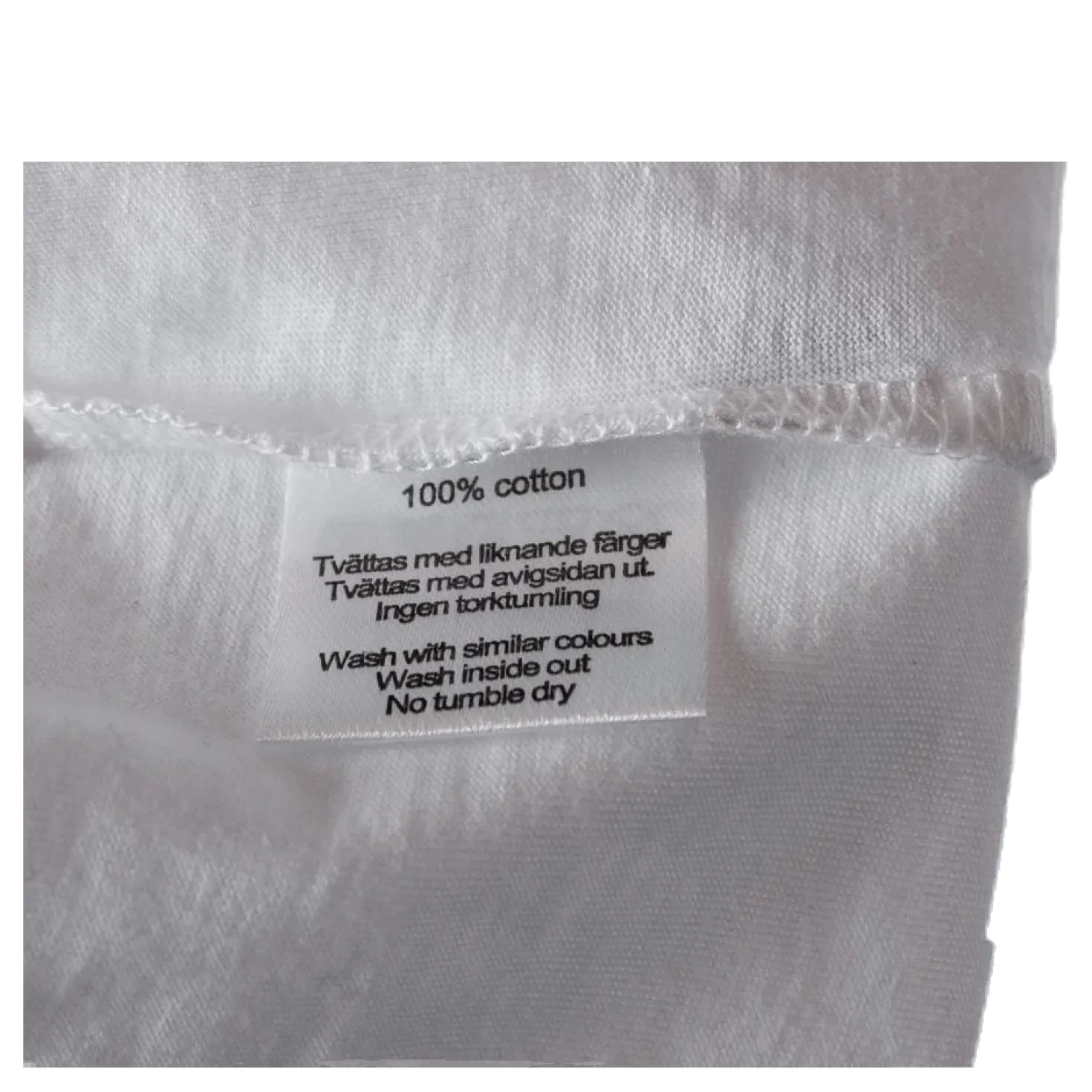 Original R-Neck Tee No 3 White