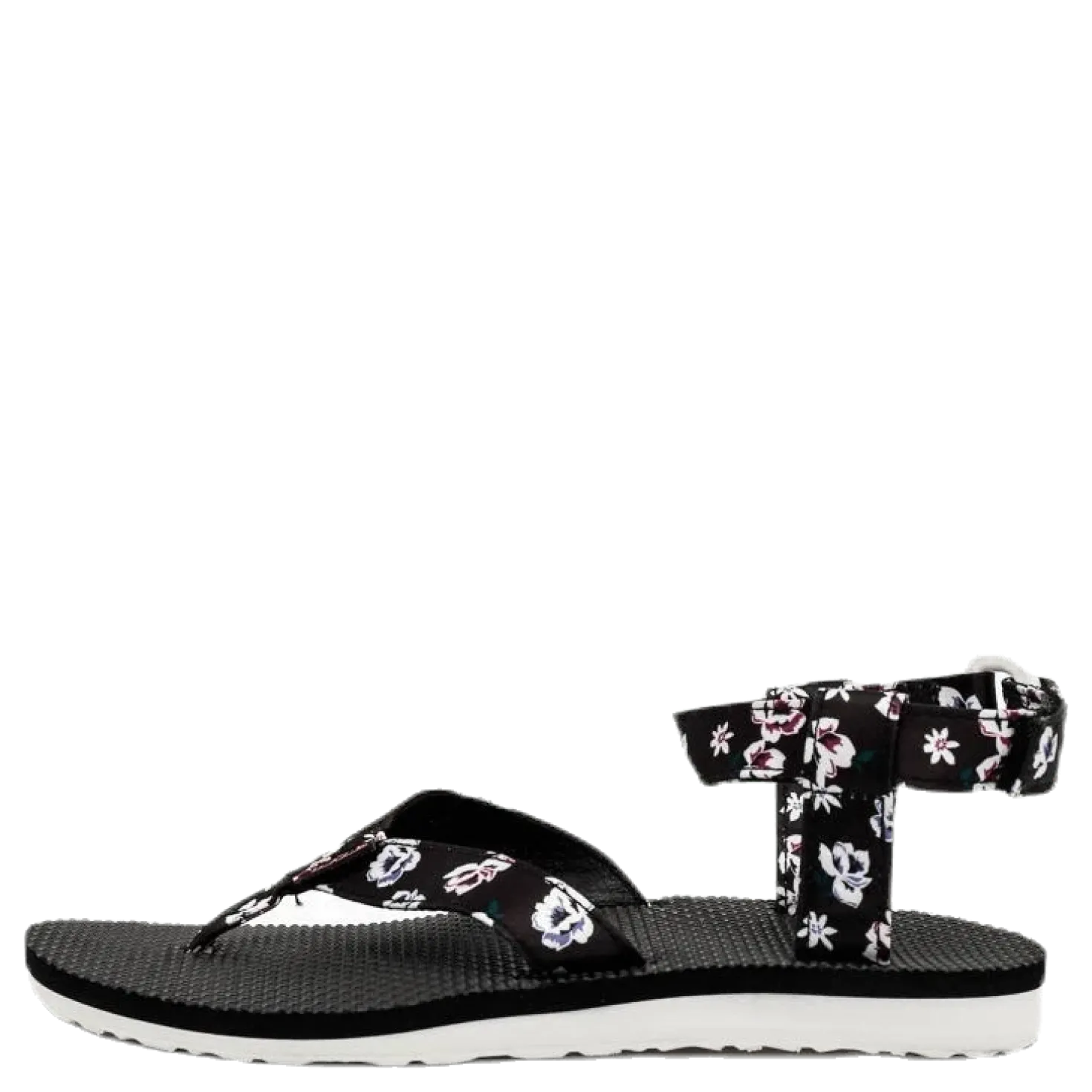 Original Sandal Floral Satin Patterned/Black