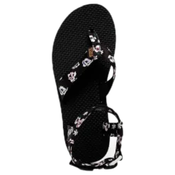 Original Sandal Floral Satin Patterned/Black