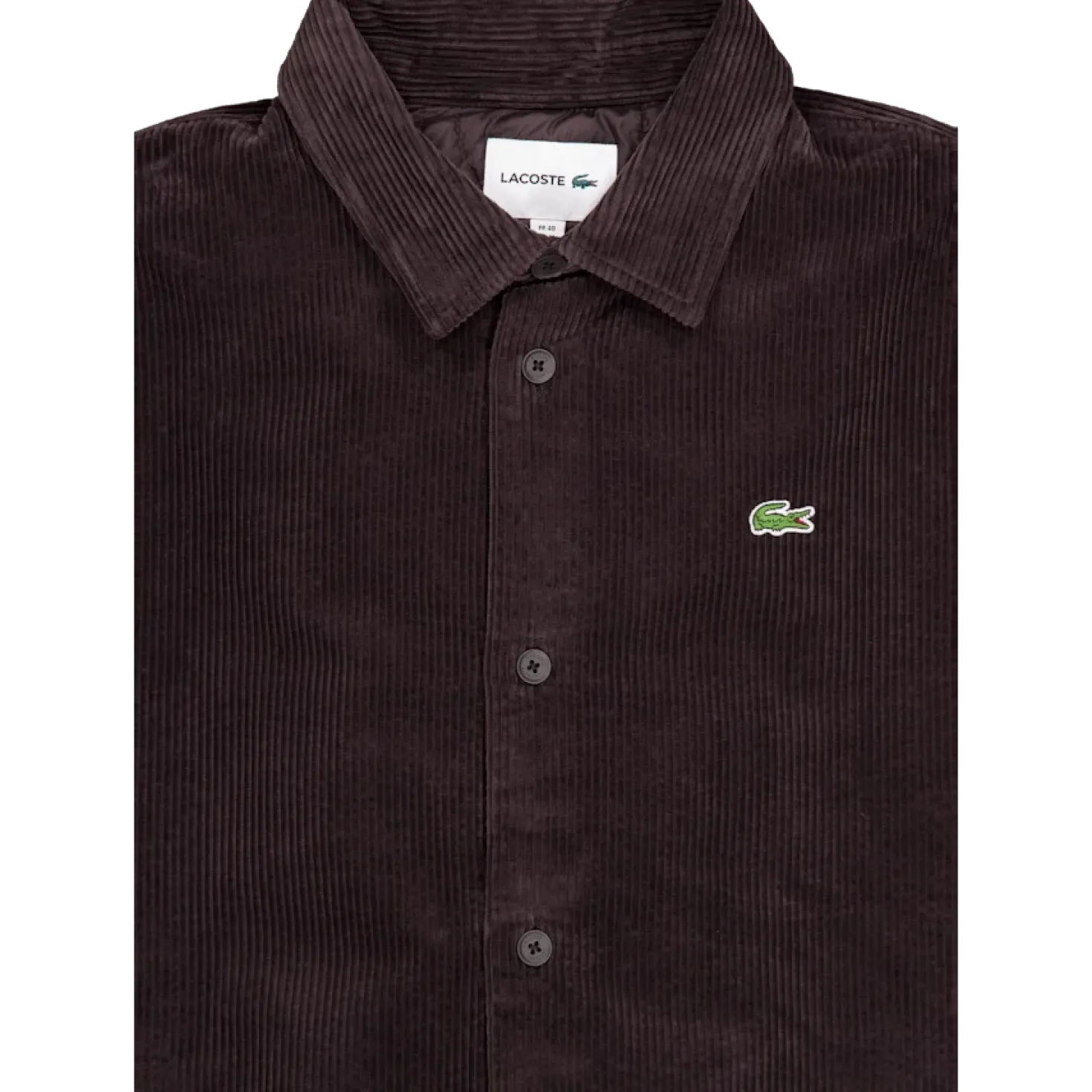 Oversized Corduroy Overshirt Brown Skb