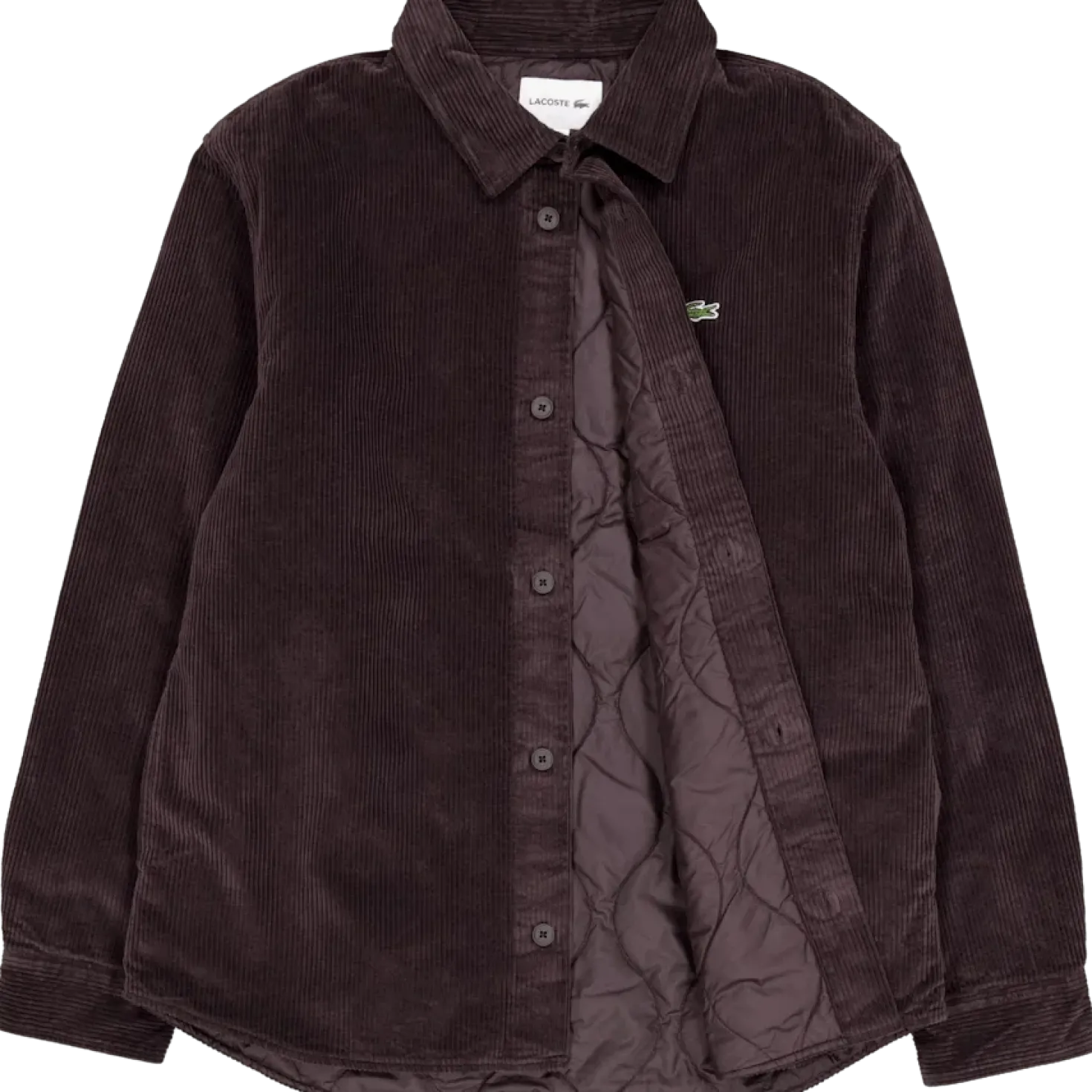 Oversized Corduroy Overshirt Brown Skb