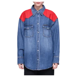 Oversized Foundation Shirt Blue