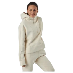 Oversized Zip Hood Light Sand