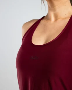 Pace Tank Top Burgundy