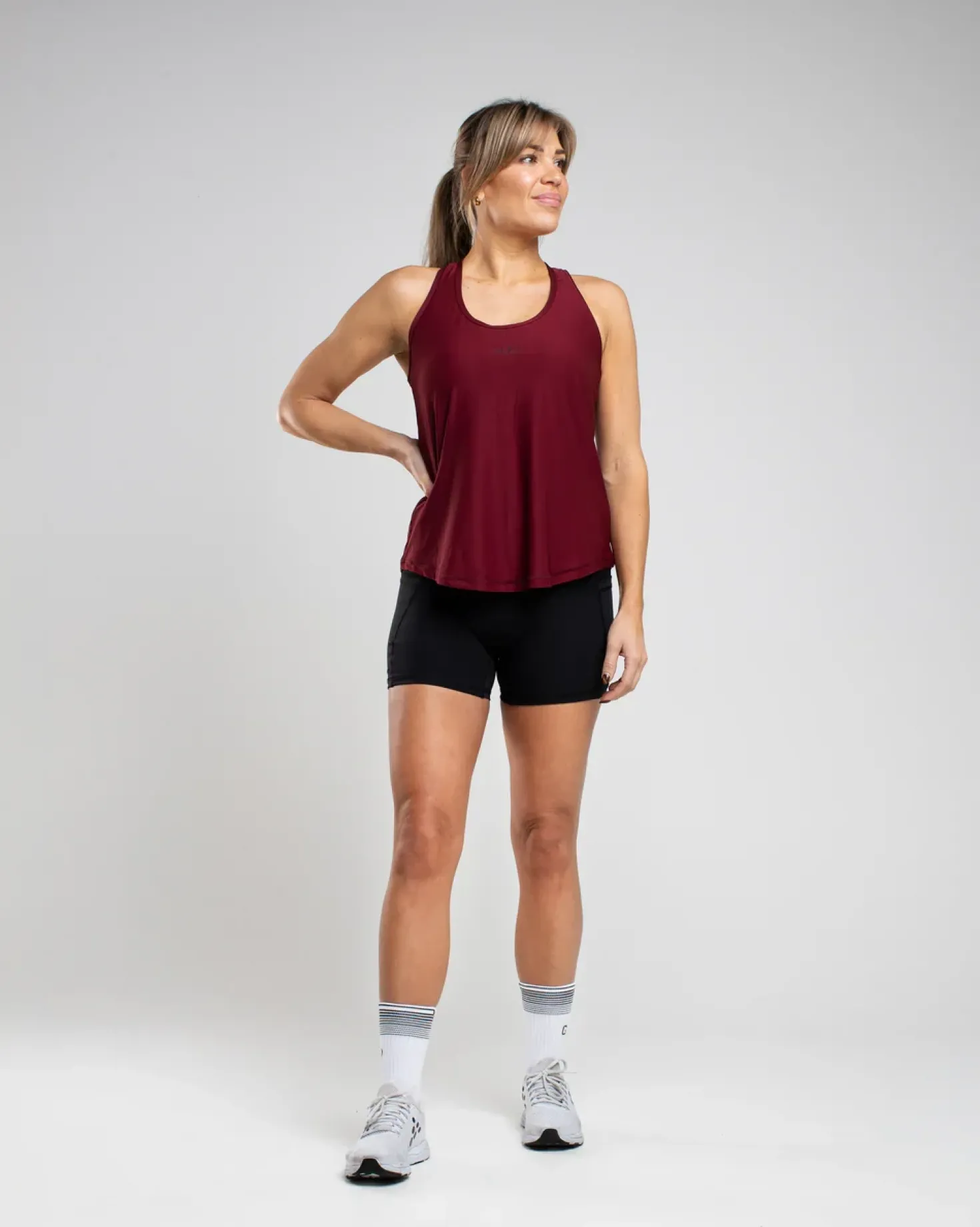 Pace Tank Top Burgundy