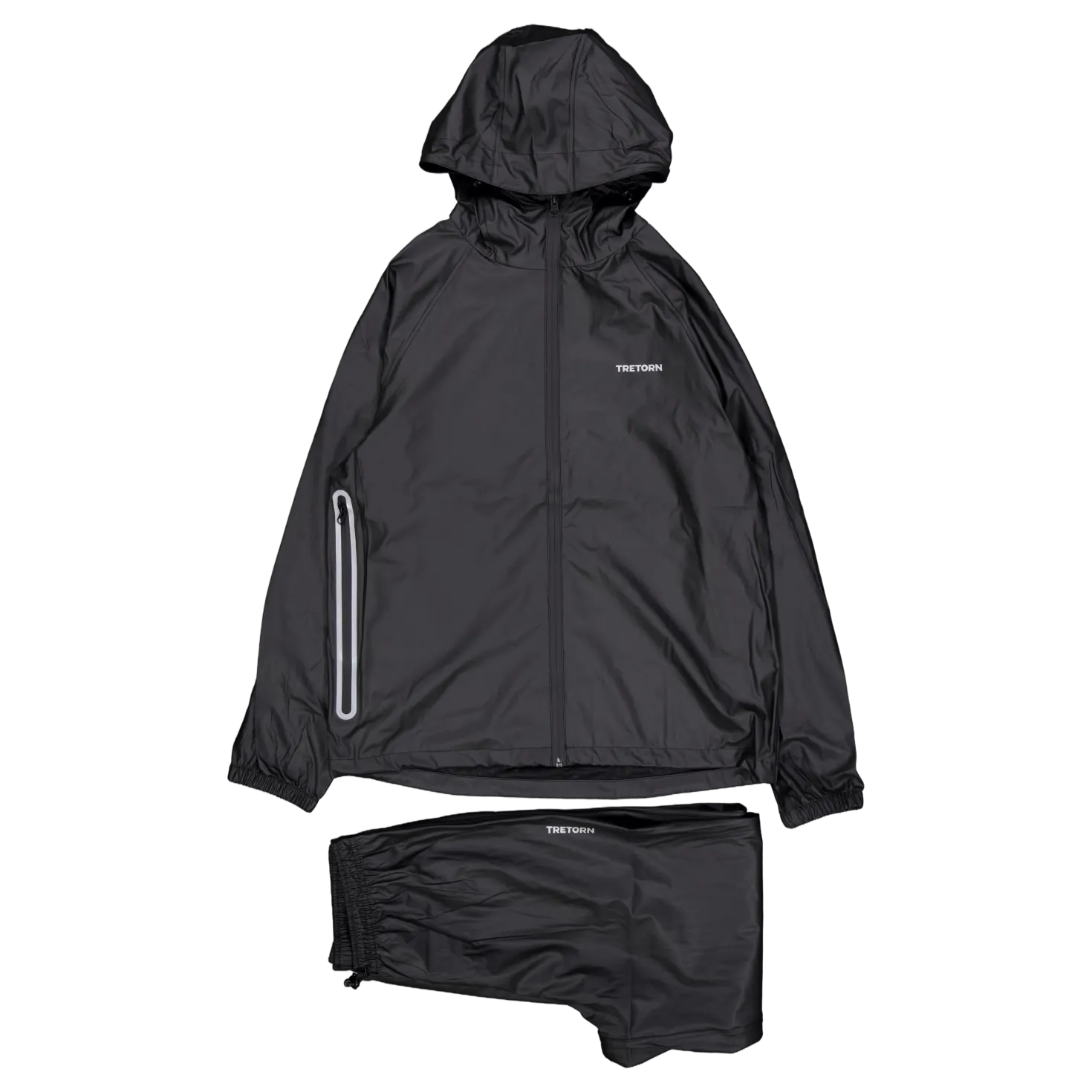 Packable Rainbreaker Set Black